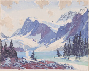 Barbara Harvey Leighton: BOW LAKE