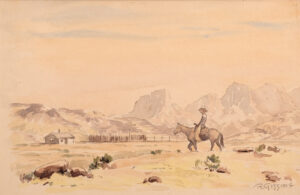 Roland Gissing: DESERT COW CAMP