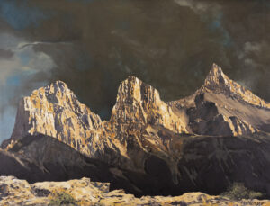 Hubert Nanzer: THE THREE SISTERS, CANMORE AB