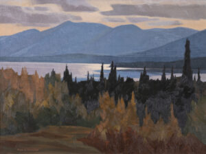 Alan Caswell Collier: AUTUMN, TESLIN LAKE