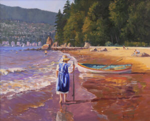 Ron Hedrick: BEACH STROLL