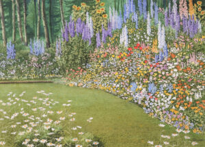 James Stanford (Stan) Perrott: THE ARTIST’S GARDEN, BRAGG CREEK