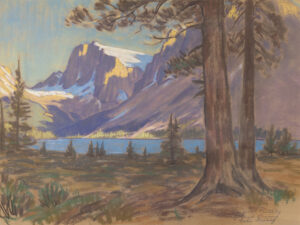 Roland Gissing: BOW LAKE AND CROWFOOT GLACIER
