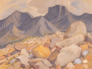 Henry George Glyde: MASSIVE RANGE, NR. BANFF, ALBERTA