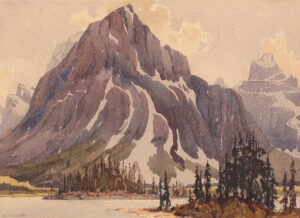 Bernard Middleton: BRUSSELS PEAK, BANFF-JASPER HIGHWAY