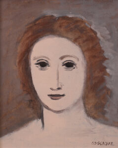 Stanley Morel Cosgrove: PORTRAIT OF A WOMAN