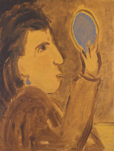John Harold Thomas Snow: PORTRAIT WITH MIRROR
