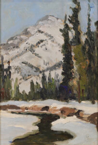 Maurice Galbraith Cullen: MOUNT GIROUARD, NEAR BANFF