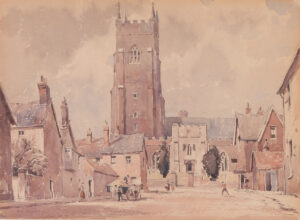 Alfred Crocker Leighton: THE CHURCH – KENTON – MIDDLESEX