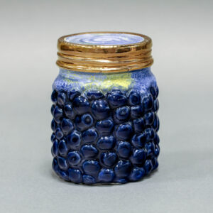 PINT JAR OF BLUEBERRIES