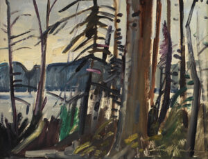 EVENING, LAC SIMON, LAURENTIANS