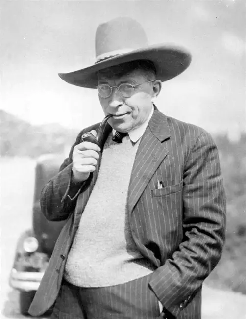 Frederick Banting in Jasper, 1936