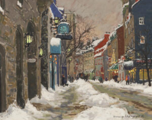 Horace Champagne: RESTAURANT CONTINENTAL (RUE ST-LOUIS, OLD QUEBEC)