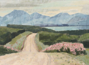 Alan Caswell Collier: ABOVE ATLIN LAKE (SOUTH OF THE ALASKA HIGHWAY ON THE