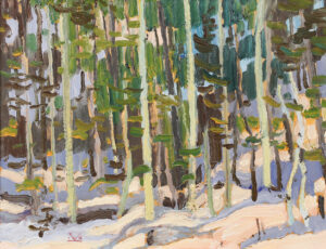 Illingworth Holey (Buck) Kerr: EDGE OF THE WOODS