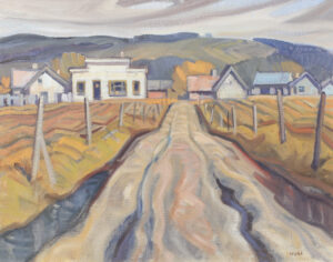 Henry George Glyde: OFF THE MAIN ROAD, NORTH CENTRAL ALBERTA (NEAR LESSER SLAVE LAKE)