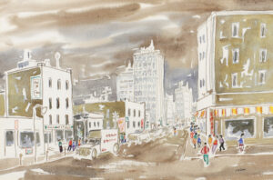 Janet Mitchell: DARK DAY DOWNTOWN