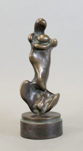Jean-Guy Dallaire: TALL FIGURE HOLDING EGG