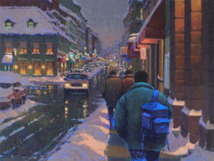 Richard Savoie: A NIGHT ON ST-PAUL, OLD MONTREAL