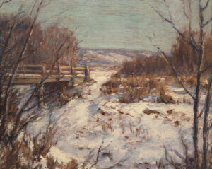 James Henderson: CREEK IN WINTER (NEAR FORT QU’APPLELLE)