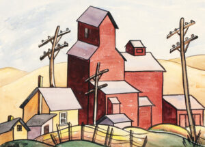 Isabel Stadelbauer: ELEVATORS AT MIDNAPORE, ALBERTA