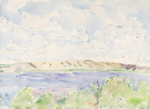 Dorothy Elsie Knowles: WINDY DAY AT BLACKSTRAP LAKE
