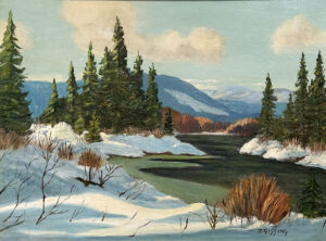 Roland Gissing: A RIVER IN WINTER
