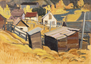Henry George Glyde: MINERS’ COTTAGES (CANMORE-ALTA)