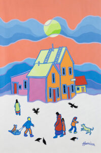 Ted Harrison: OLD NORTHERN HOTEL