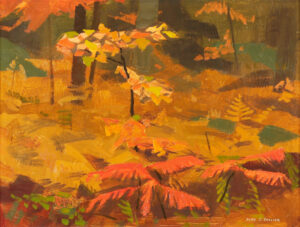 Alan Caswell Collier: DARK AUTUMN, NEAR DIAMOND LAKE, MADAWASKA VALLEY, ONT.