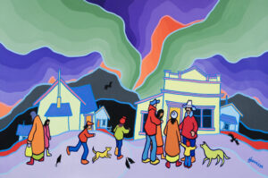 Ted Harrison: GATHERING STORM