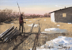 Allen Sapp: STACKING LOGS
