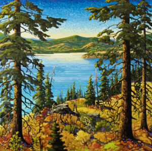 Rod Charlesworth: TIME WAS, OKANAGAN LAKE FROM BEAR CREEK