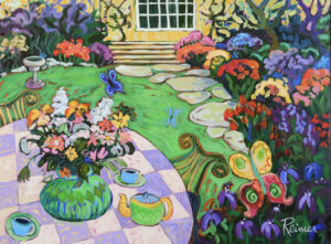 Christine Reimer: TEA IN THE GARDEN