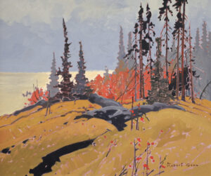 Robert Genn: LASQUETI, BRIGHT HILLSIDE