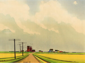 Robert Newton Hurley: PRAIRIE SCENE – SUMMER
