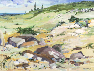 Wynona Croft Mulcaster: HILLSIDE