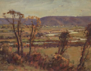 James Henderson: OCTOBER IN THE VALLEY (SITE SKETCH)