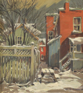 Arto Yuzbasiyan: TORONTO BACKYARD, CABBAGETOWN
