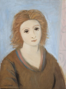 Stanley Morel Cosgrove: PORTRAIT DE FEMME (PORTRAIT OF A WOMAN)
